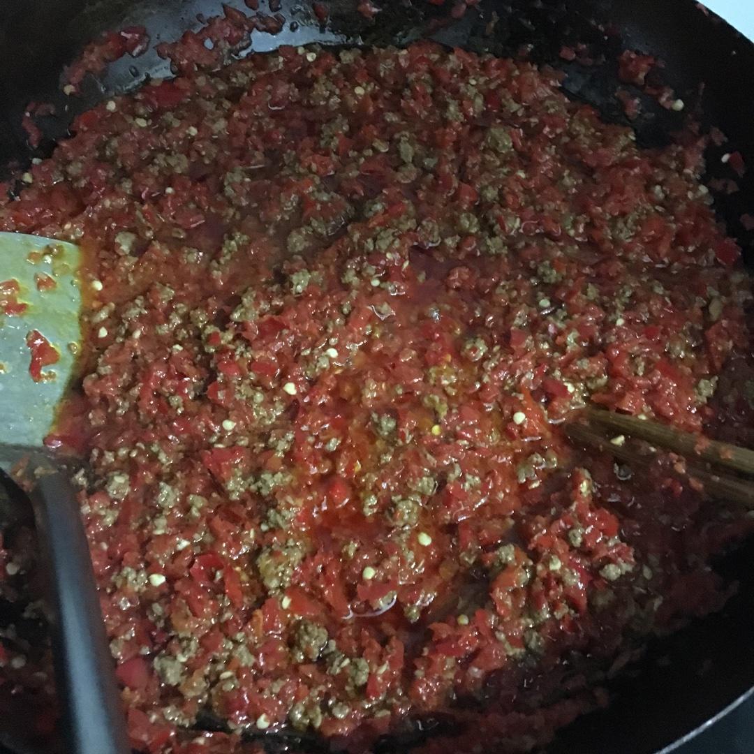 牛肉辣椒酱的做法 步骤7
