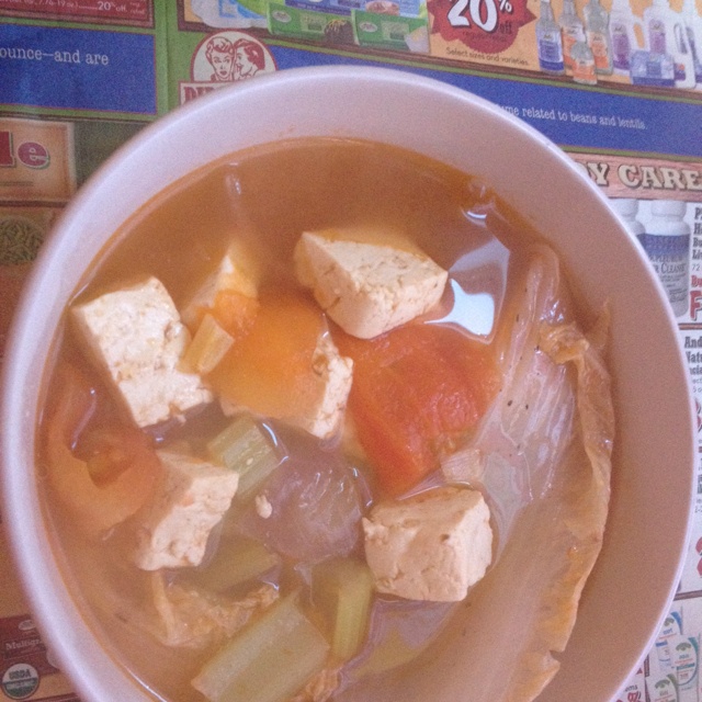 番茄豆腐汤