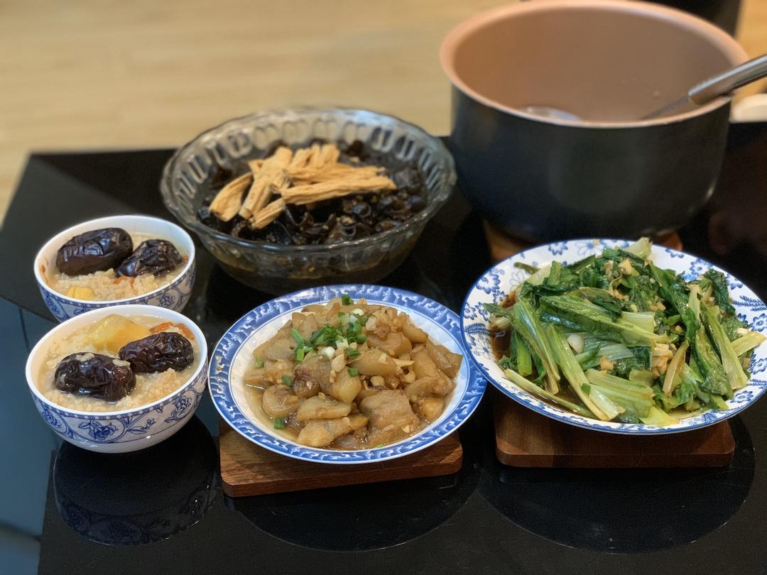 ⭐️凉拌木耳及腐竹⭐️