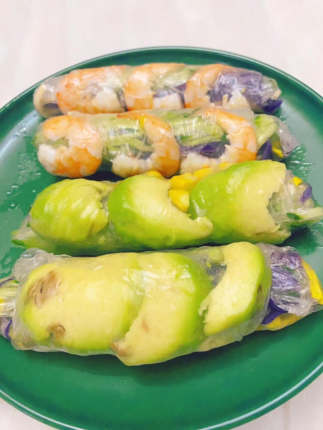 【外貌协会🌴】越南春卷（附蘸汁做法，超低热量！）