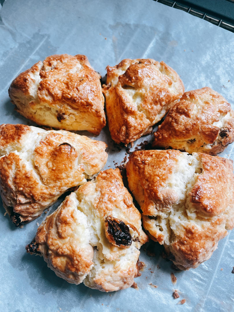 完胜星巴克的超美味酥脆司康 super easy crunched scone