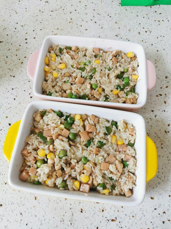 微波炉版芝士焗饭，15分钟搞定还不用洗锅