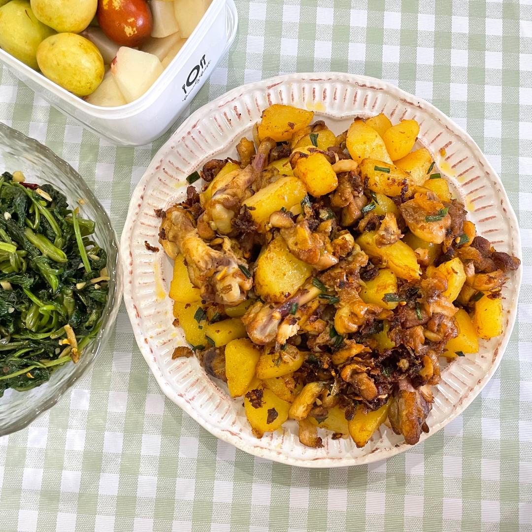 鸡翅根+土豆（家常版）