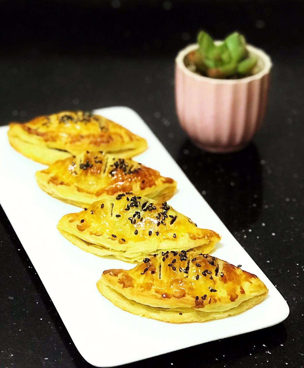 红豆酥（蛋挞皮版）