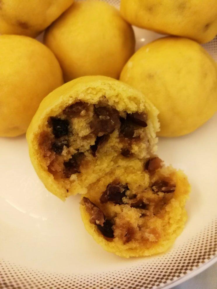 玉米面裹馅饽饽
