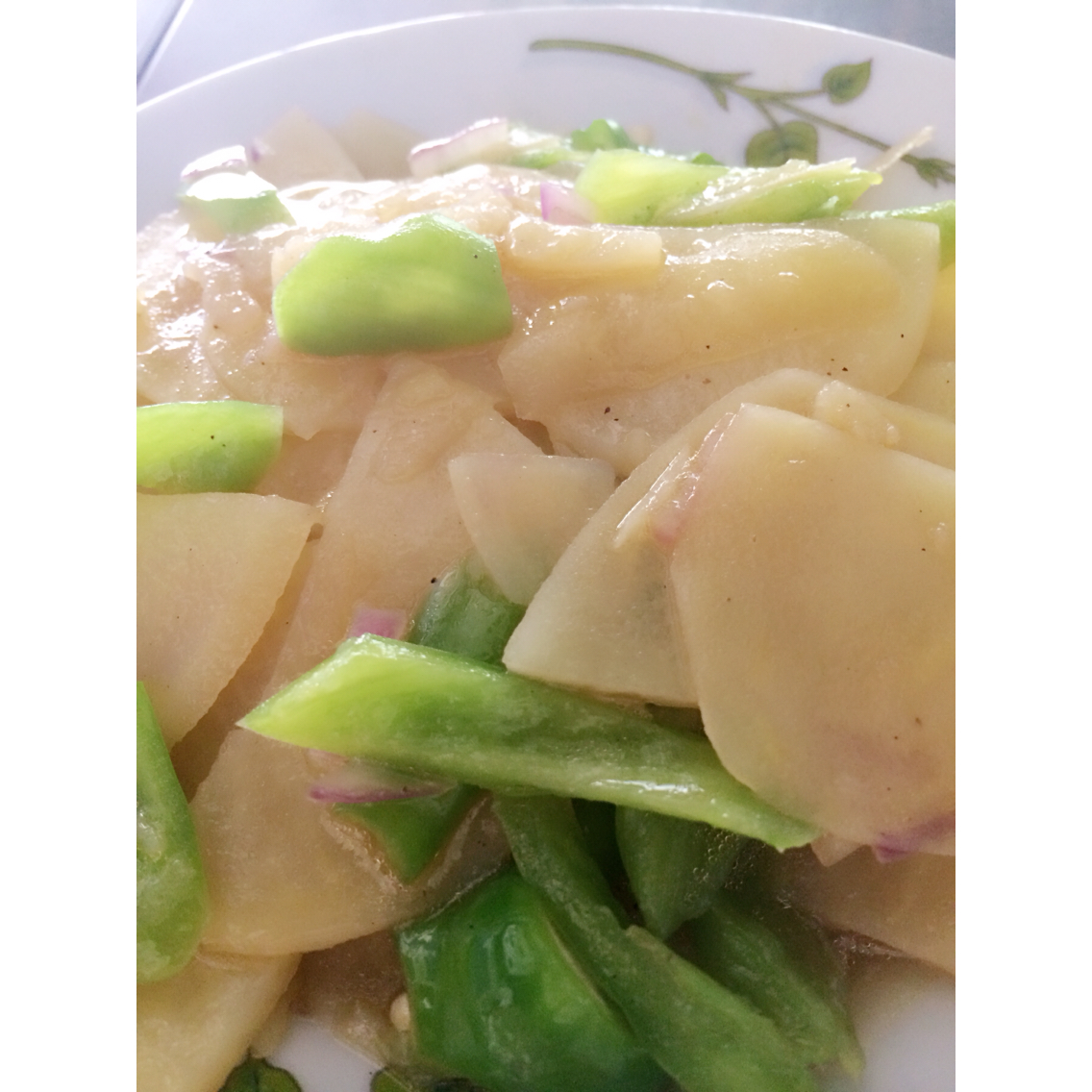 朴素的土豆片