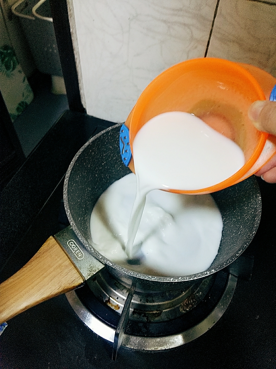 软绵绵咖啡布丁(非明胶制作)的做法 步骤2