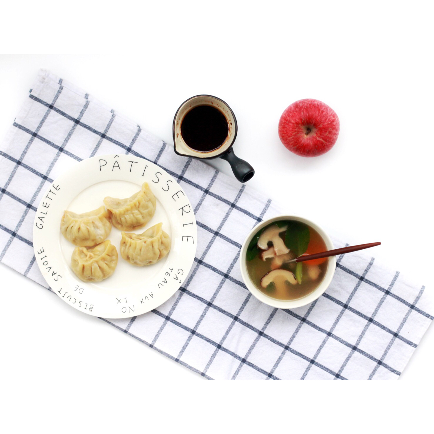 香菇猪肉虾仁饺子