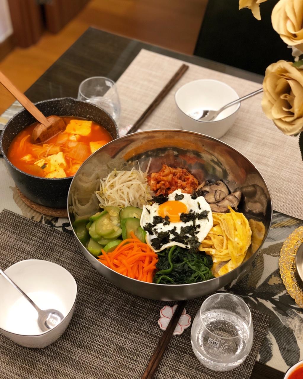 不用石锅的韩式拌饭