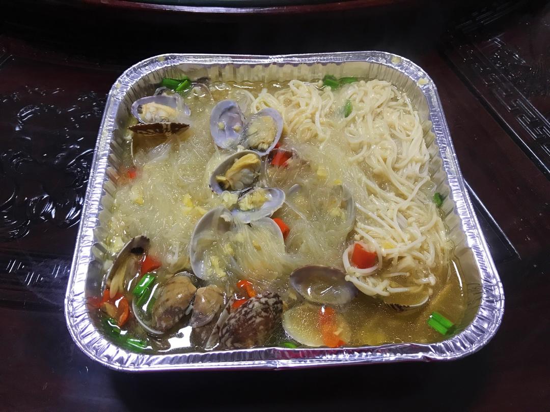 锡纸花甲粉丝
