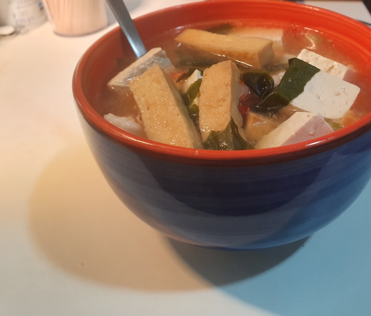 味增豆腐汤的做法