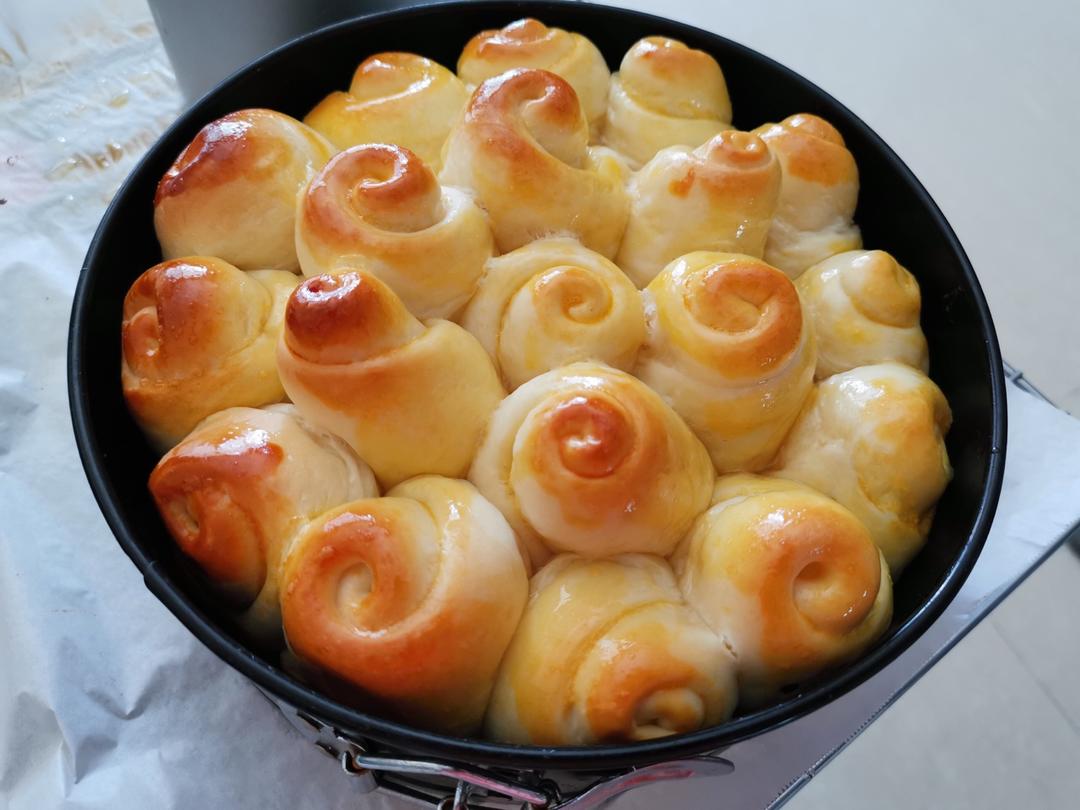 蜂蜜脆底小面包