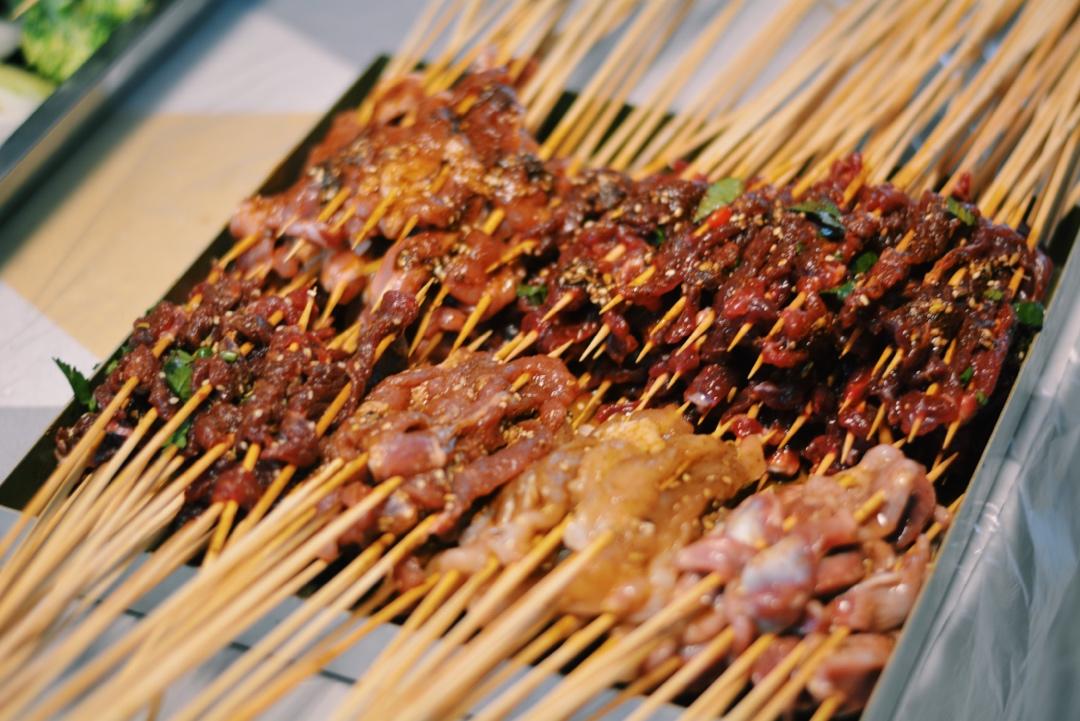 自制串串香（牛肉串，鸡肉串，猪肉串）