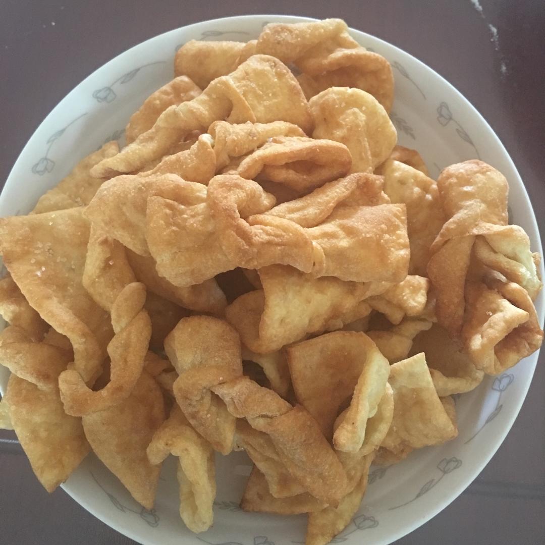 过年小食炸小果（焦叶）