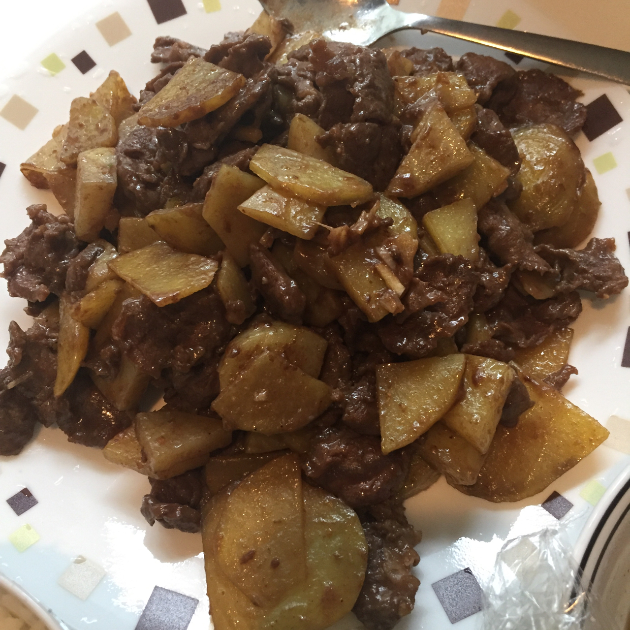 土豆炒牛肉