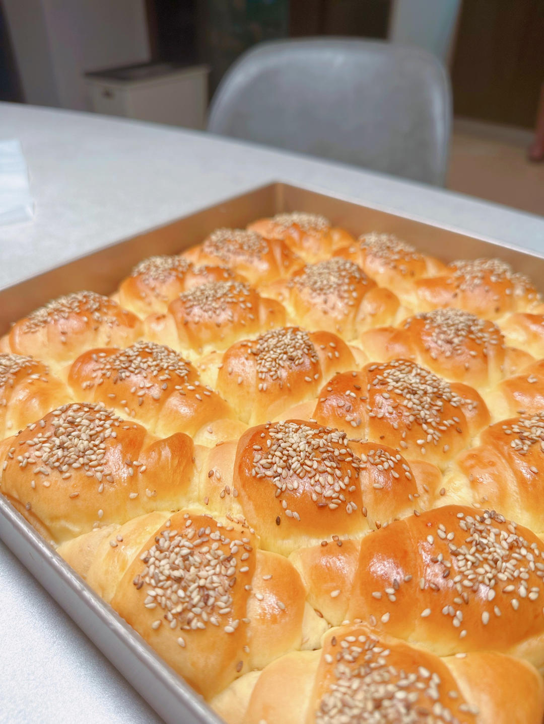 牛奶面包卷（直接法）