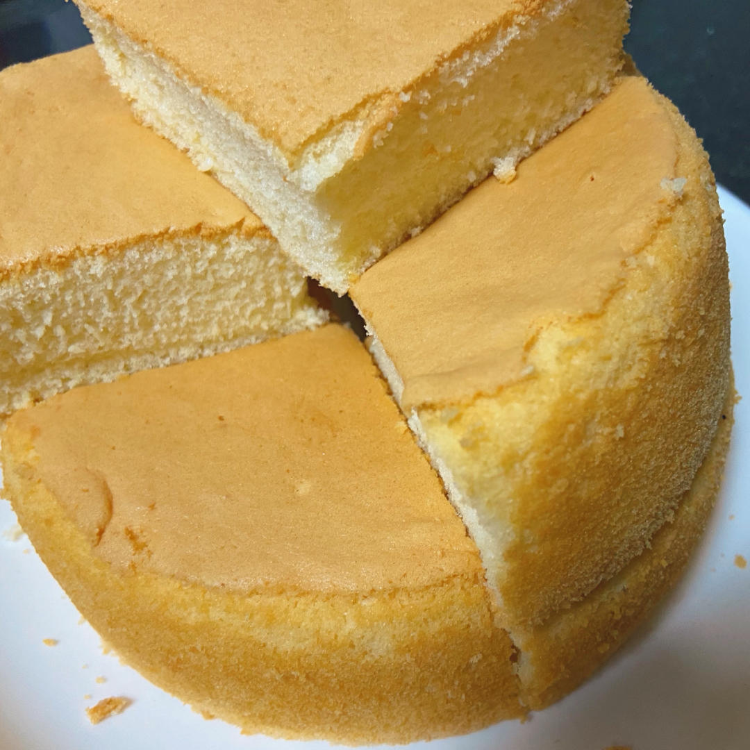 六寸戚风蛋糕（自用）