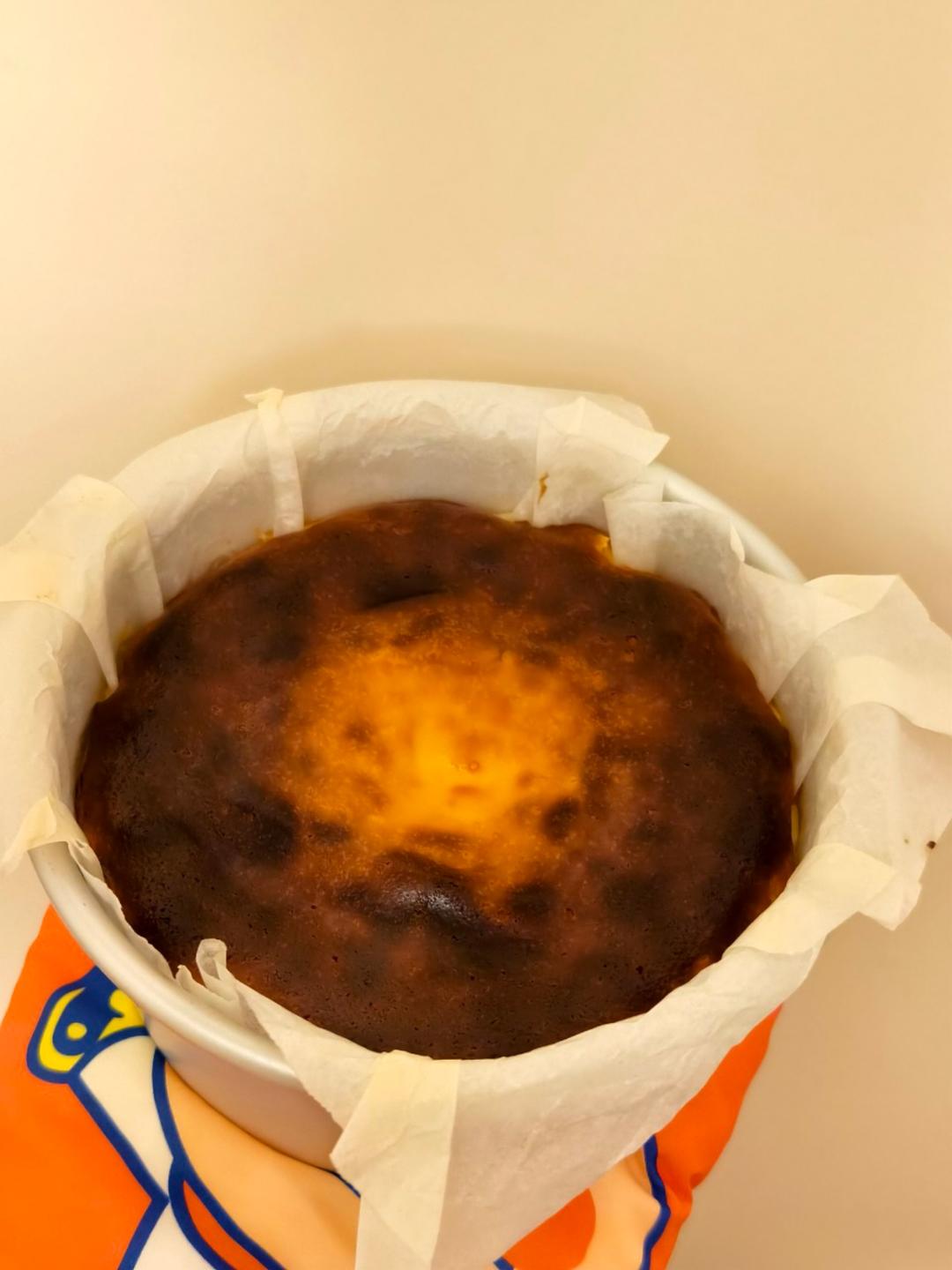 酸奶巴斯克蛋糕（无奶酪版）