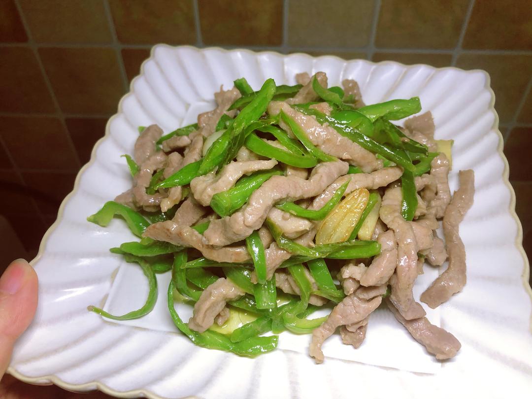 青椒肉丝的做法