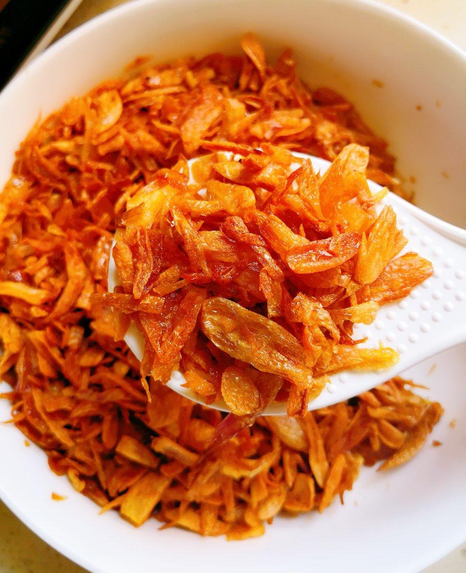 珊乐的美食之旅做的红葱酥 红葱油