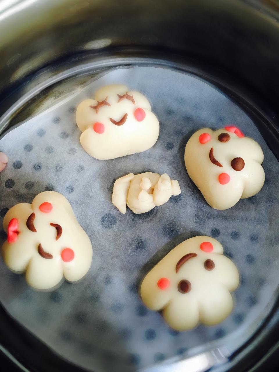 《Tinrry+》美姬老师教你做可爱云朵造型馒头