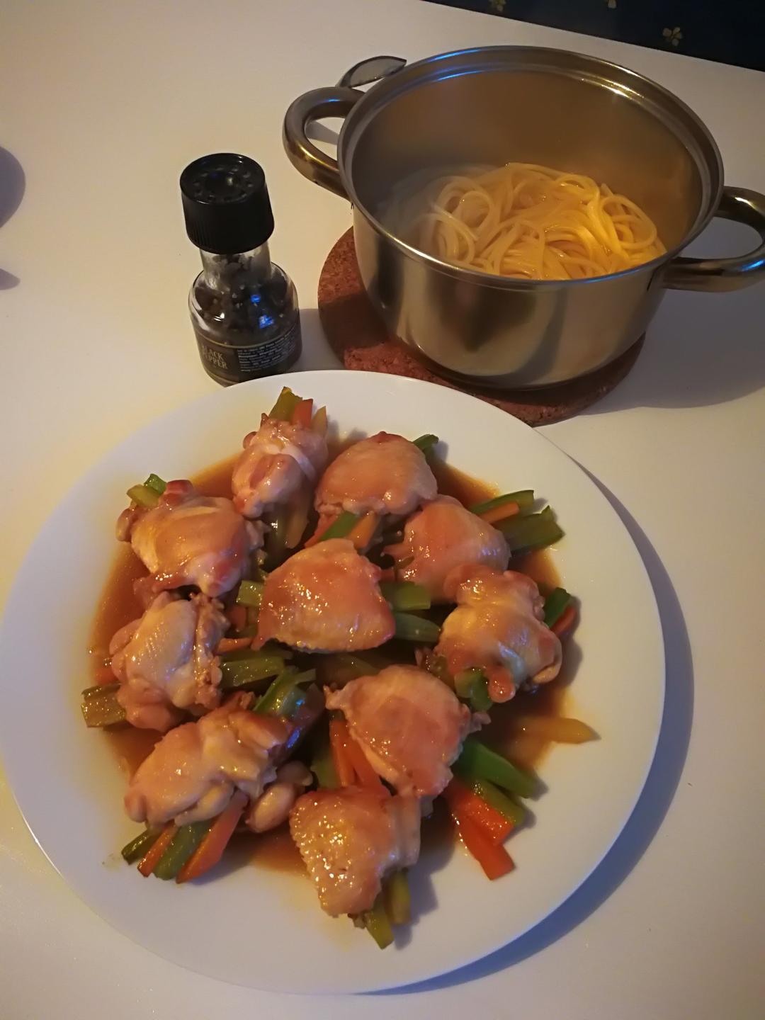 时蔬酿鸡翅