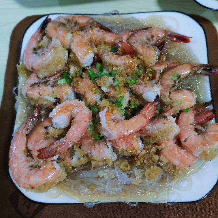 蒜蓉粉丝蒸大虾