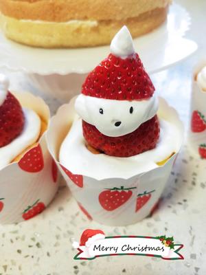 圣诞老人草莓蛋糕🎂的做法 步骤4