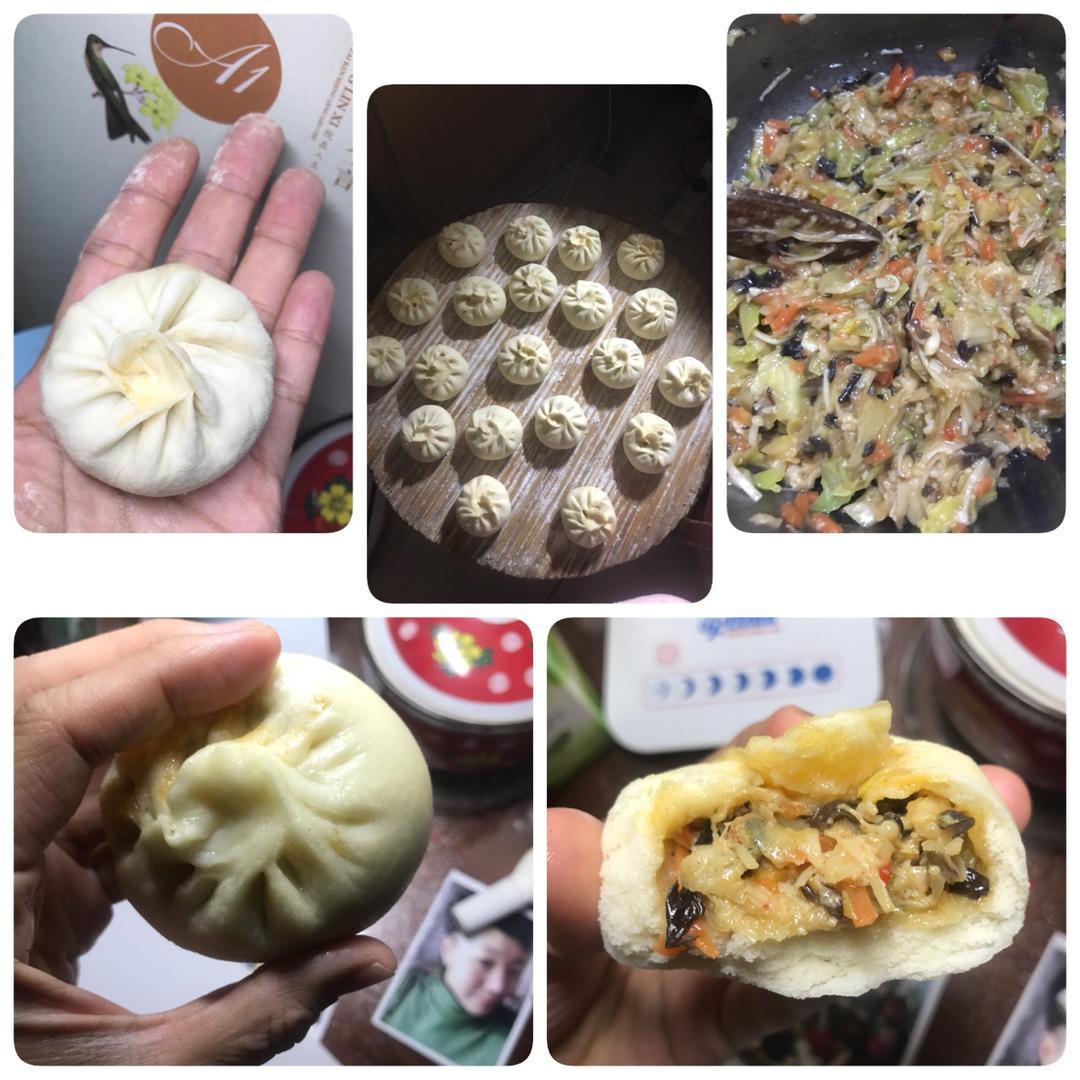 手工包子（肚脐包）