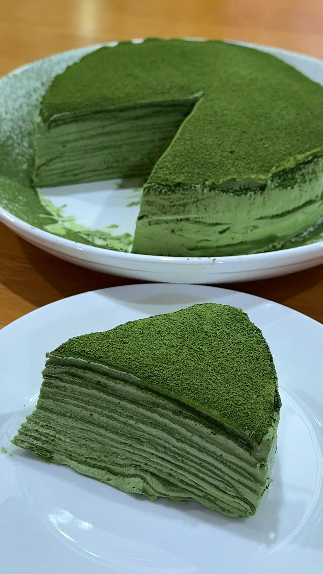 抹茶千层蛋糕