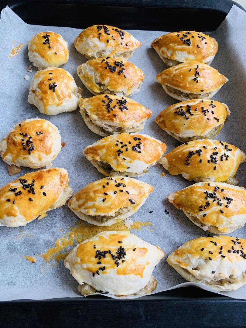 酥到掉渣的绿豆酥饼，简单易学