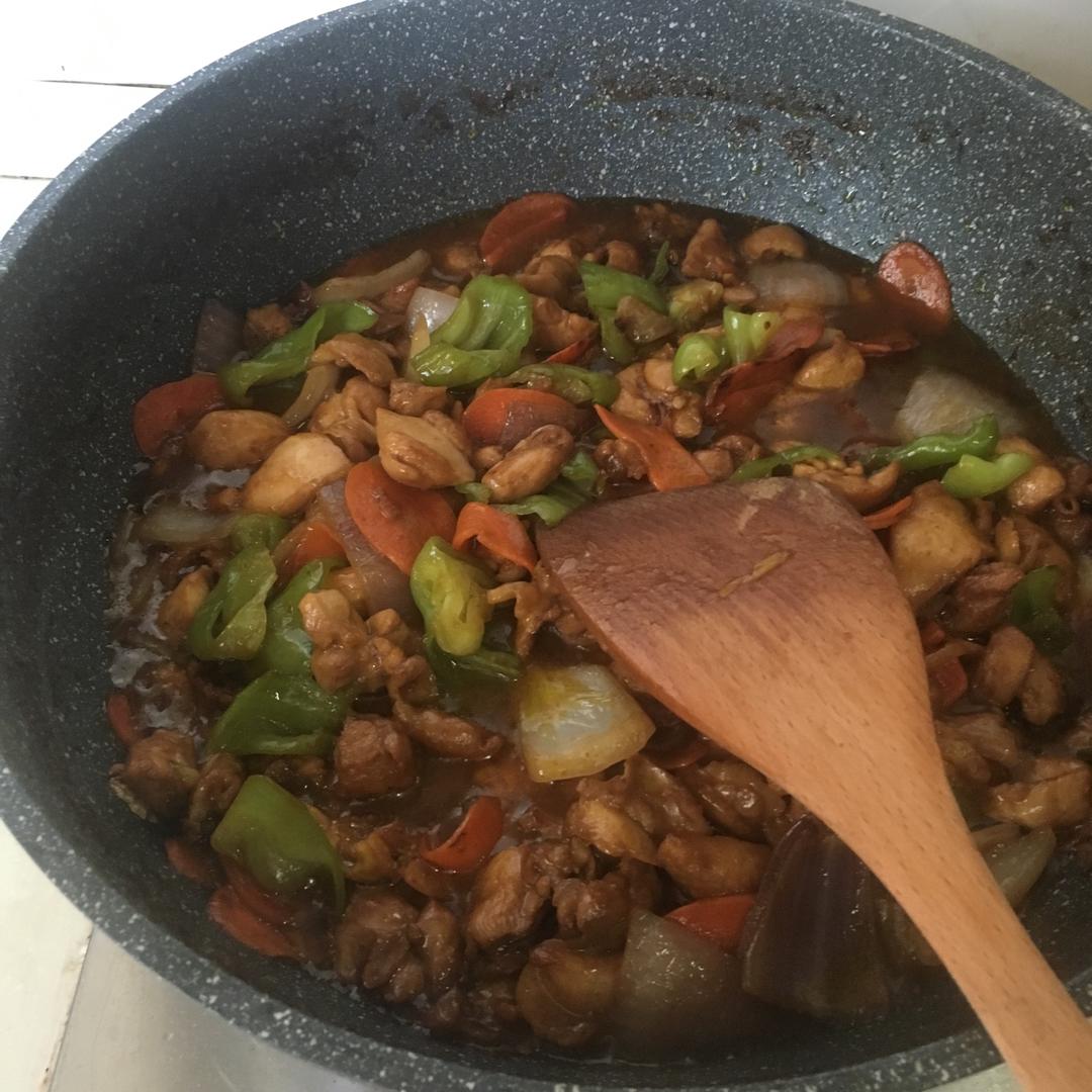 辣炒鸡腿肉 Spicy Fried Chicken