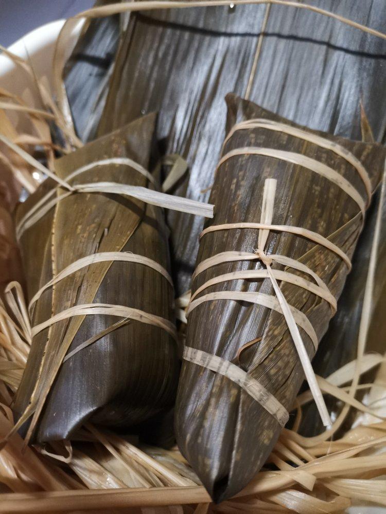 私房菜之上海口味咸蛋黄五花肉粽-大宝最爱