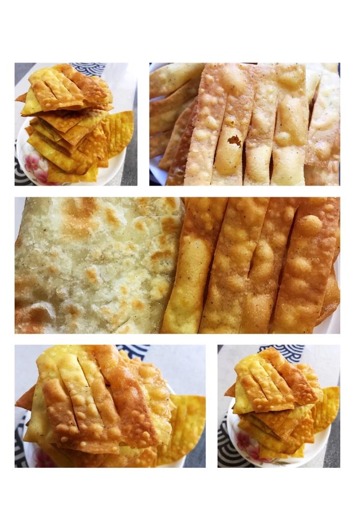 儿时年味  一口酥脆的椒盐排叉