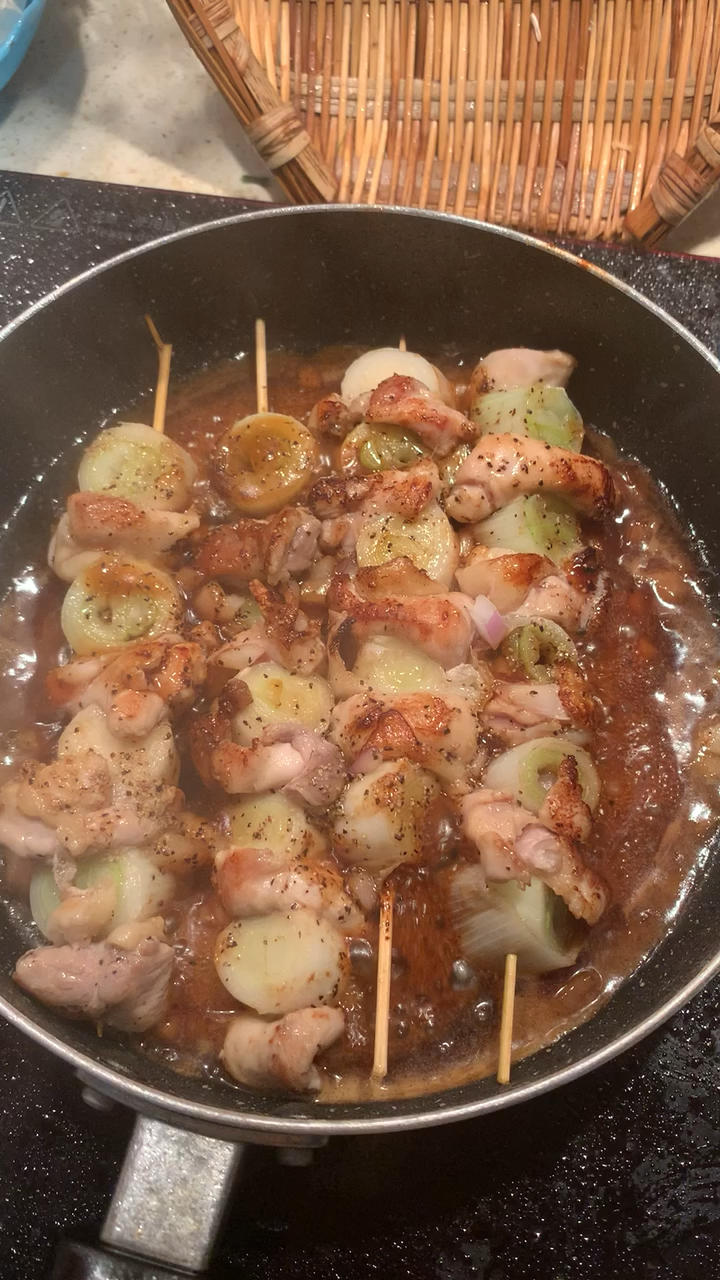 日剧里居酒屋必点菜，在家里做超级简单~和风鸡肉串