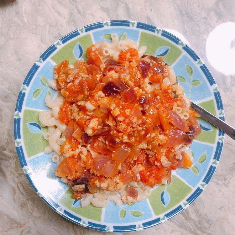 番茄肉酱通心粉
