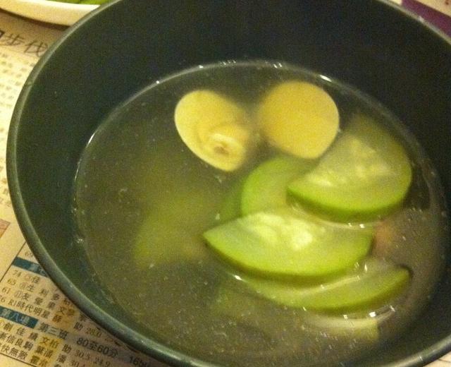 文蛤蒲瓜猪肉汤的做法