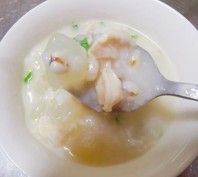 冬瓜薏米鸡肉粥的做法