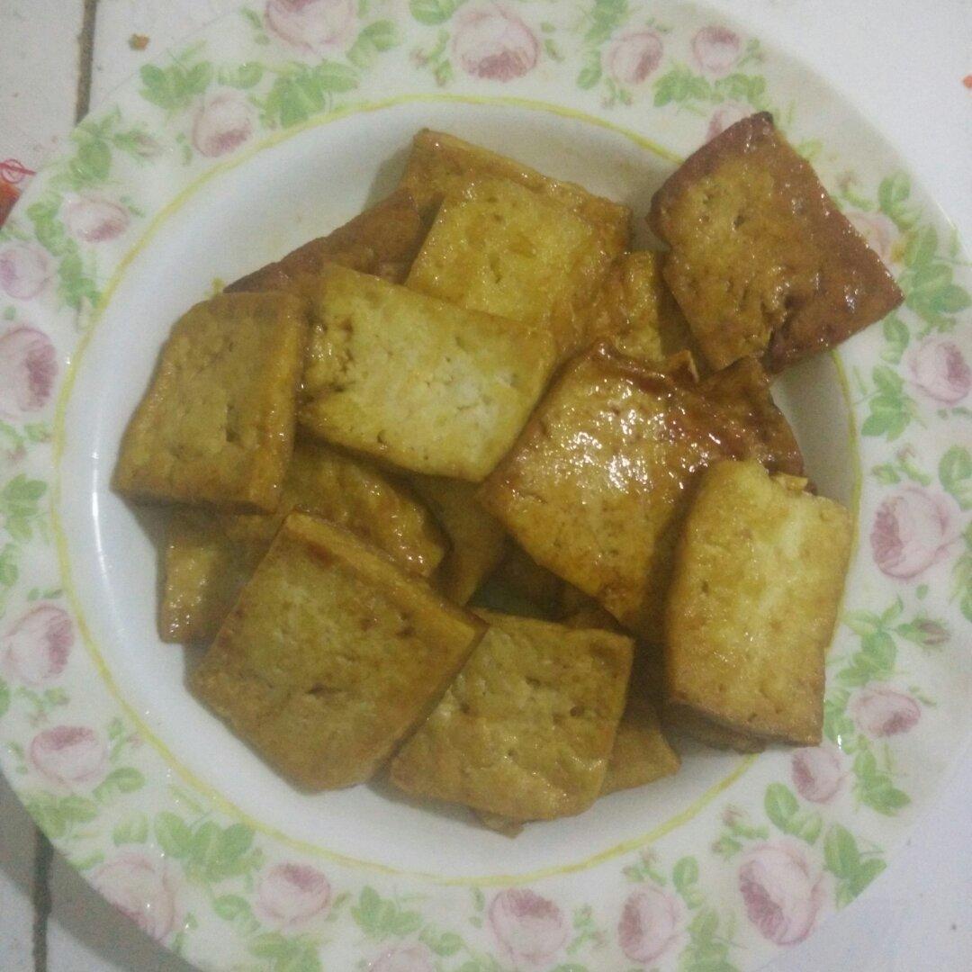 蚝油煎豆腐