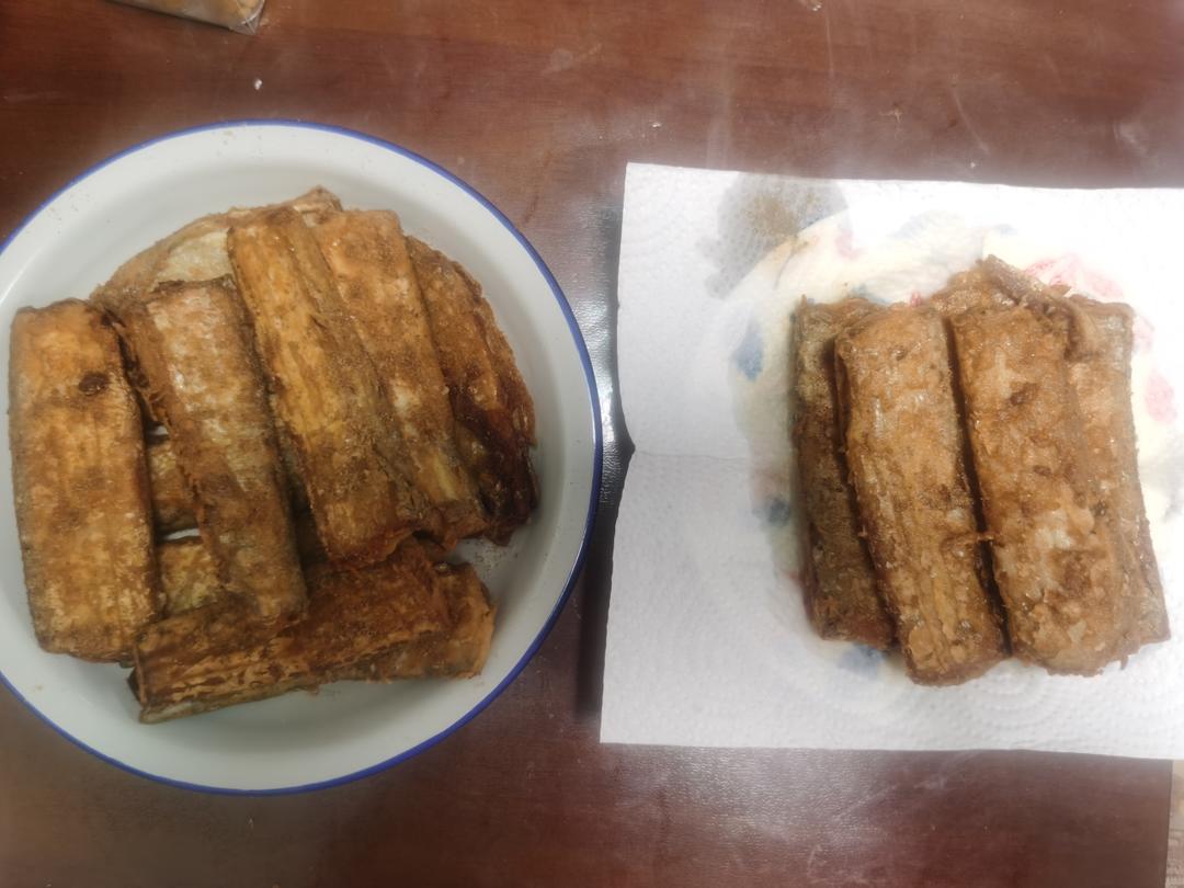 干炸带鱼