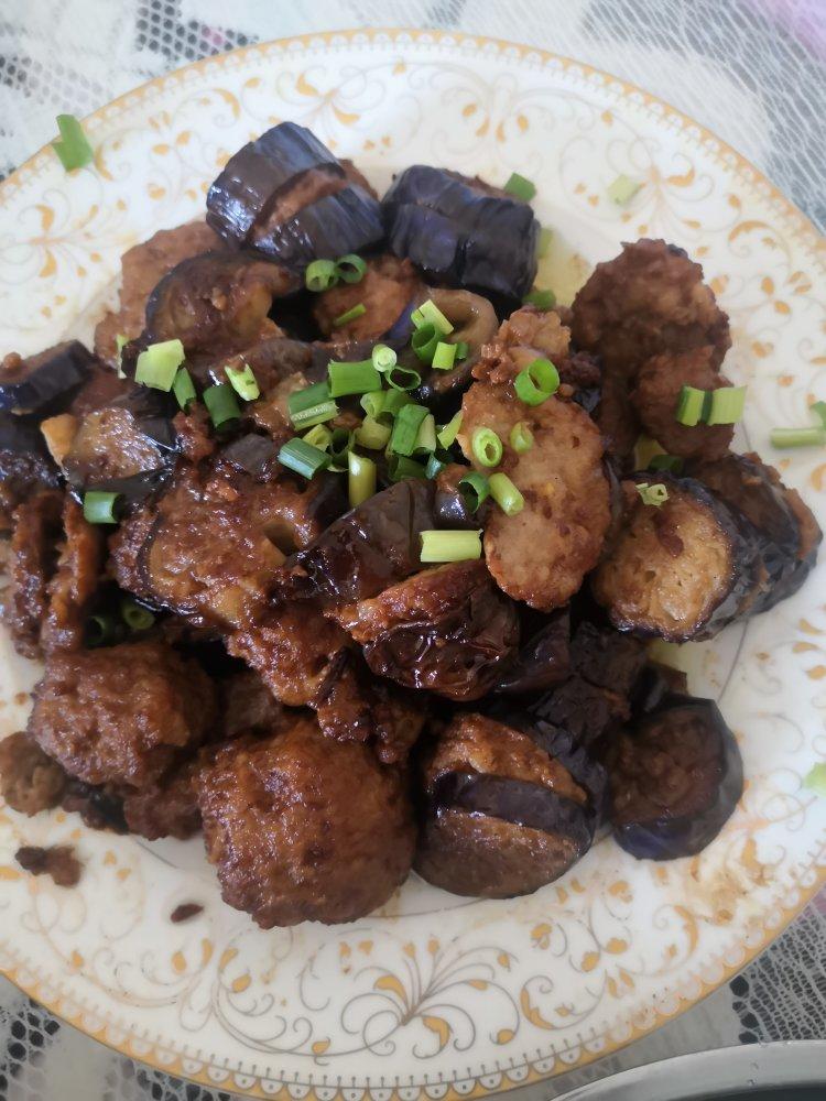 省油又好吃的肉酿茄子，茄夹肉😋