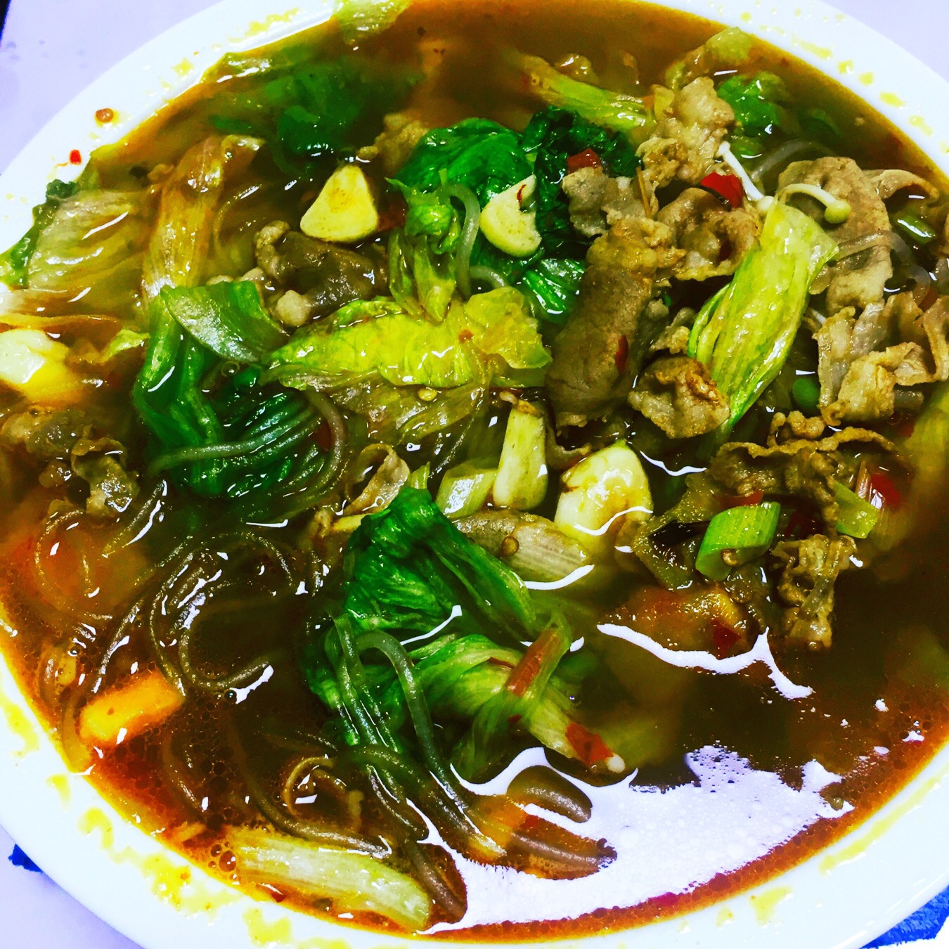 酸汤金针汆肥羊