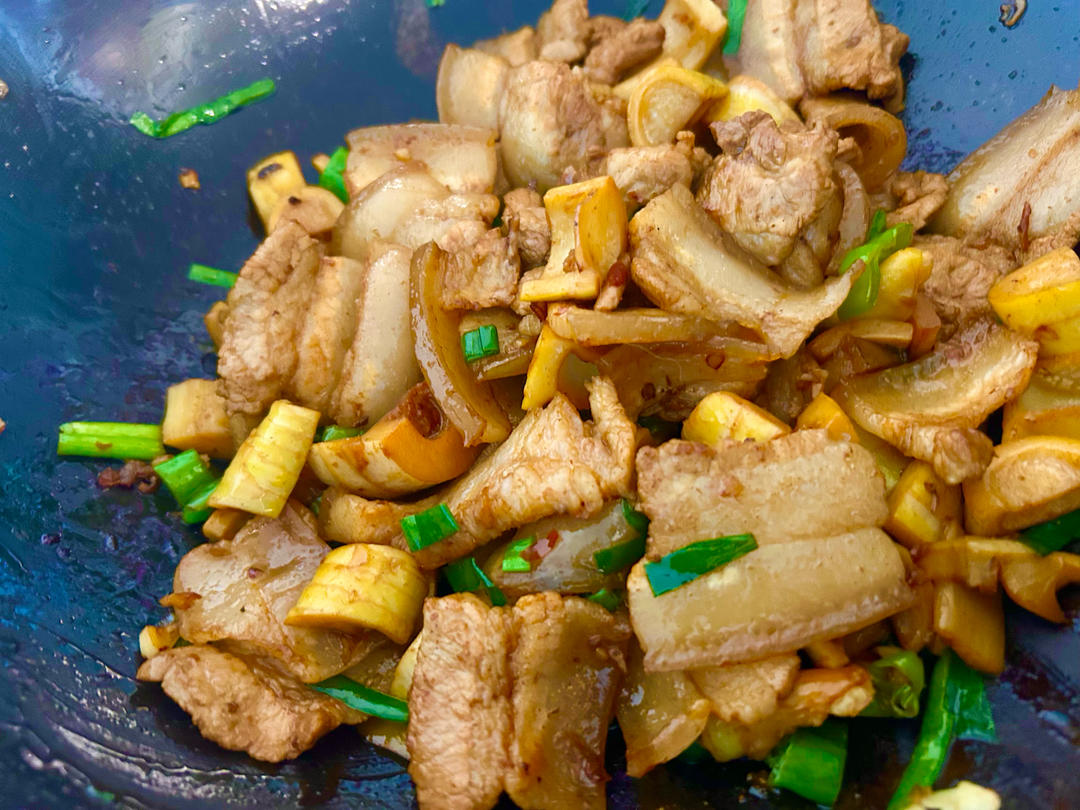 特别香的水笋炒肉