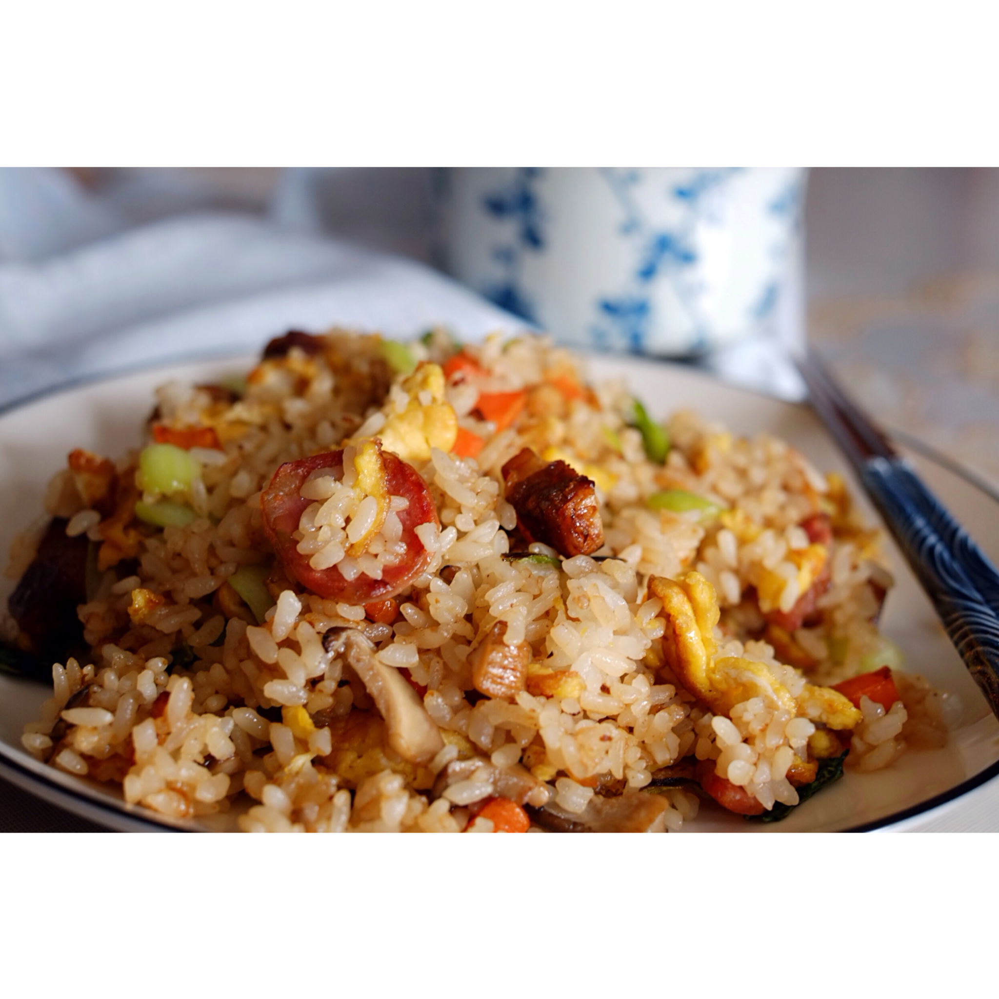 粒粒炒饭（米饭不粘粒粒分明的方法）