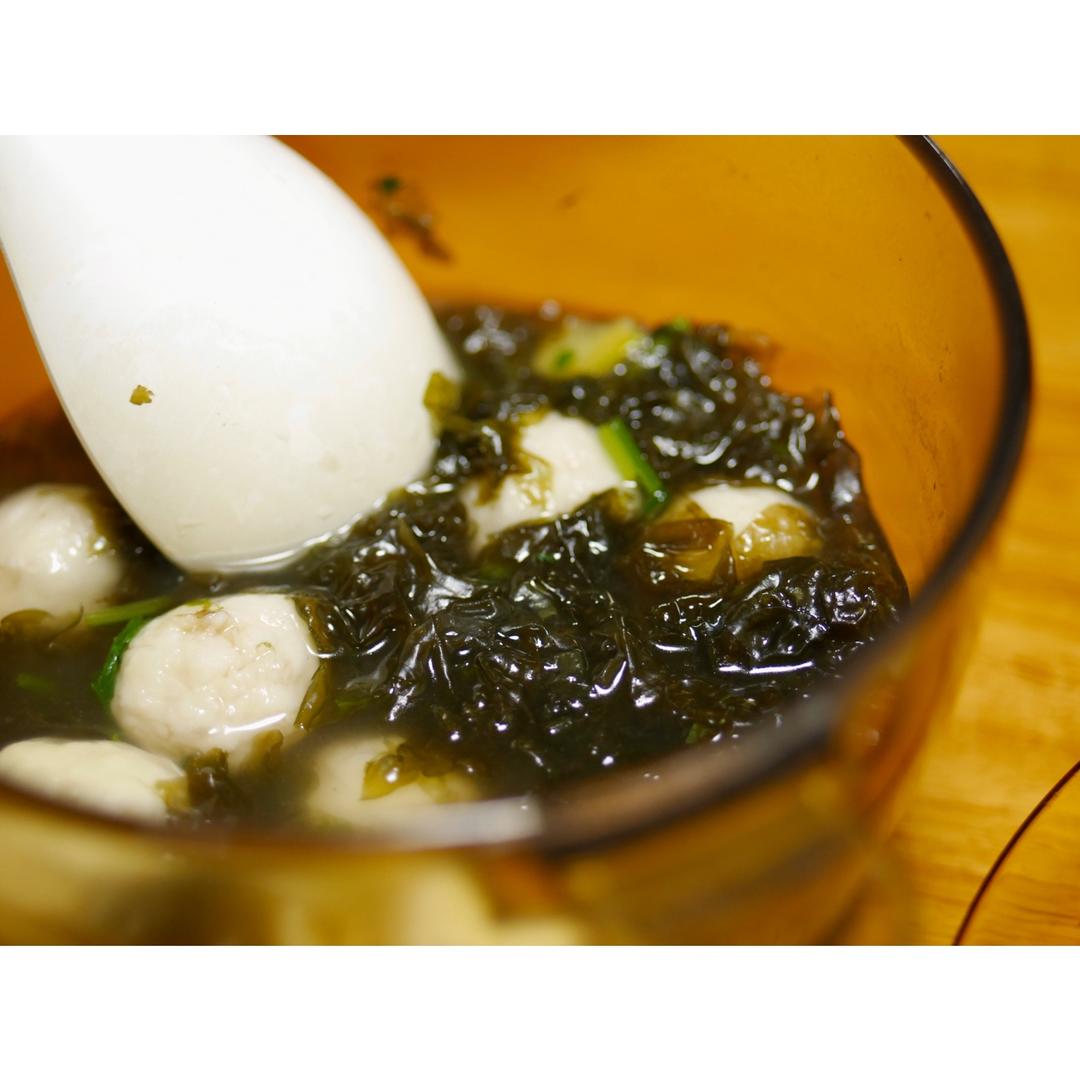 紫菜鱼丸汤