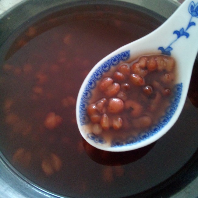 红豆薏米糖水