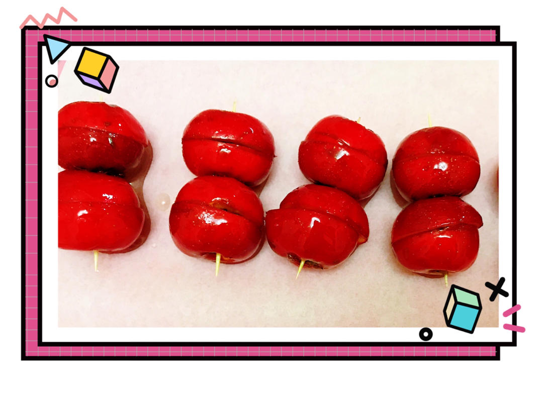 🌸夹心冰糖葫芦🍡