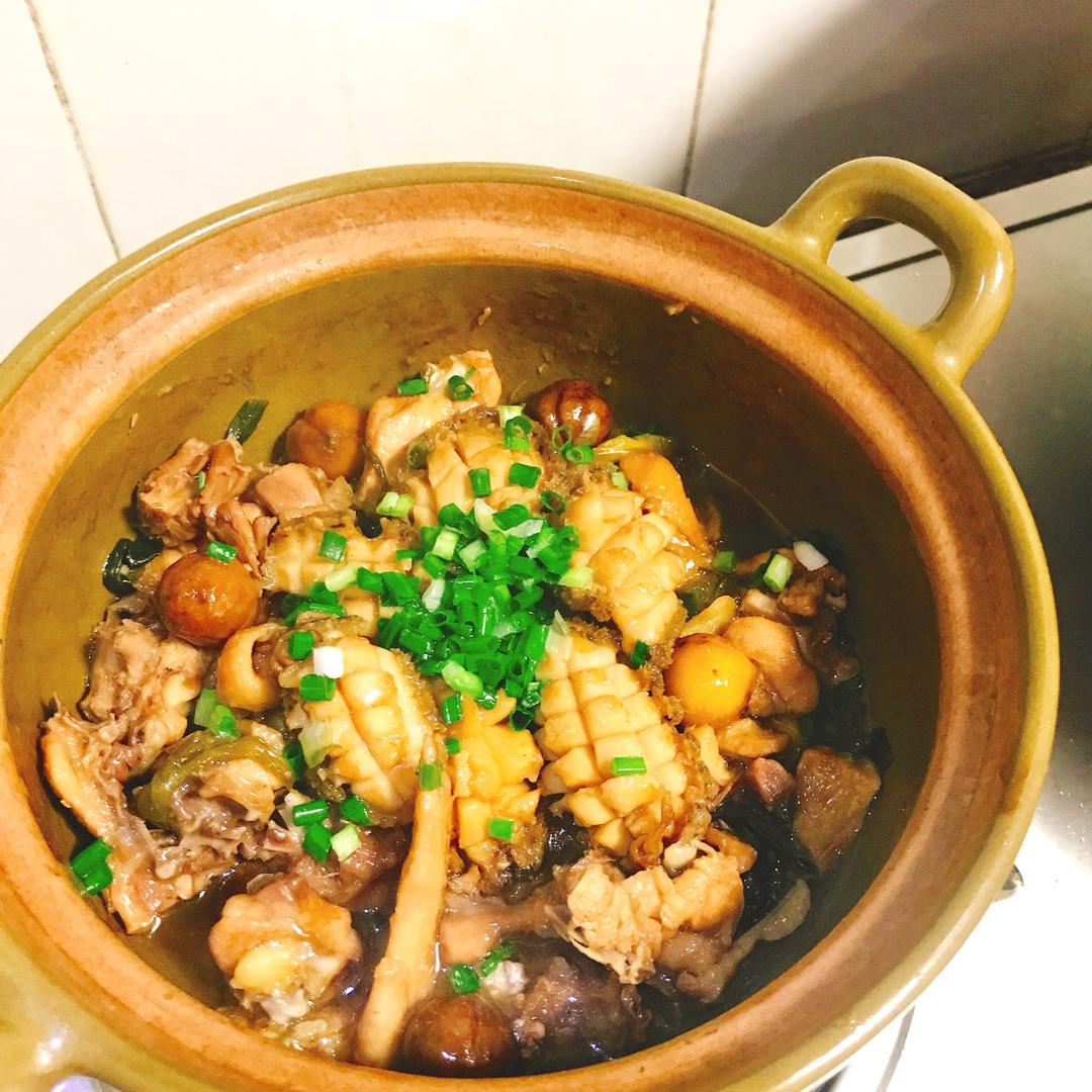 鲍鱼鸡煲