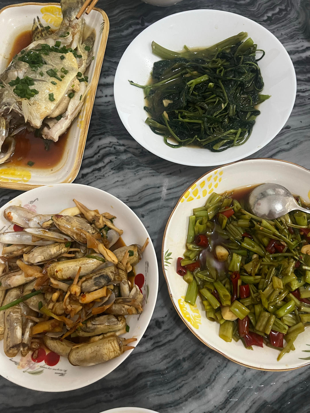 炒空心菜梗