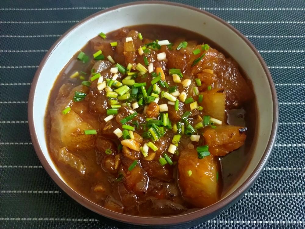 味道不输红烧肉的奶奶秘制红烧冬瓜的做法